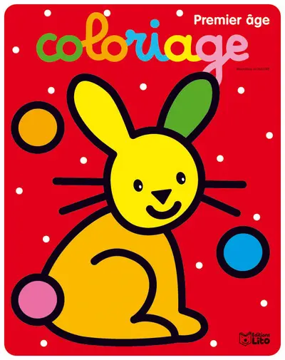 Coloriage premier âge : le lapin