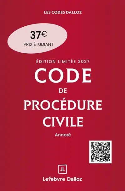Code de procédure civile 2027, annoté Code de procédure civile 2027, annoté