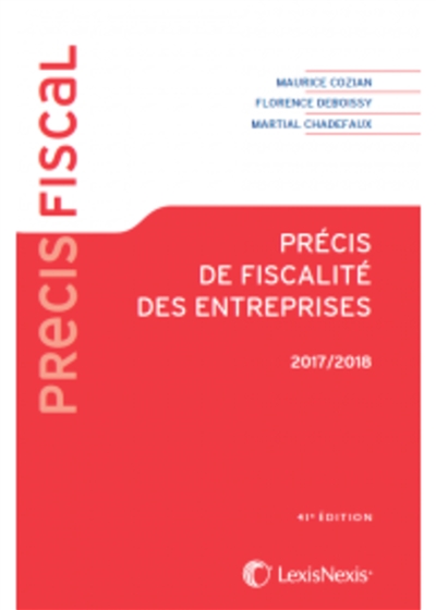 Précis de fiscalité des...