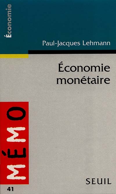 Economie monétaire
