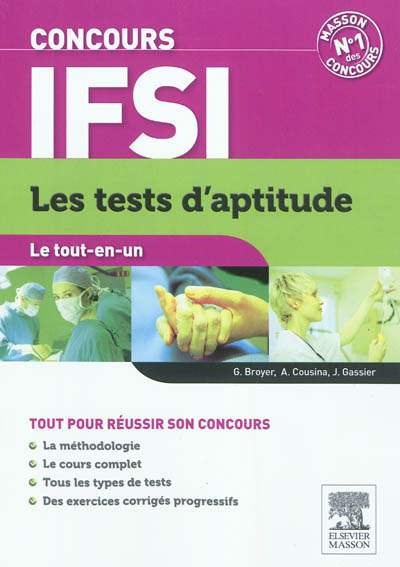 Concours IFSI : les tests d'aptitude : tout pour réussir son concours