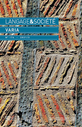 Langage et société, n° 174. Varia