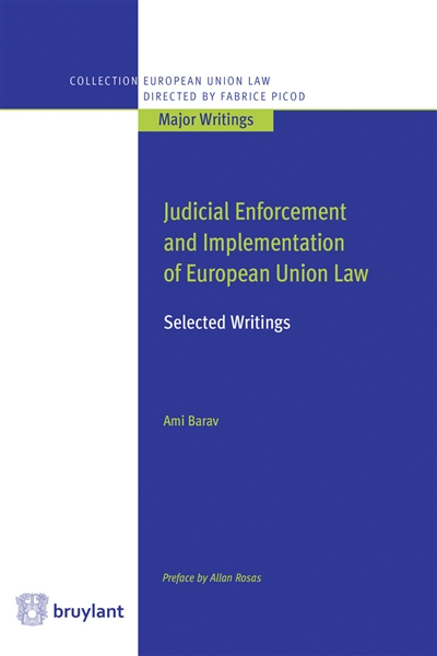Judicial enforcement and...
