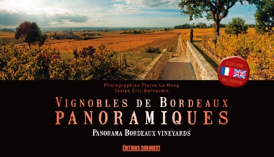 Vignobles de Bordeaux panoramiques. Panorama Bordeaux vineyards