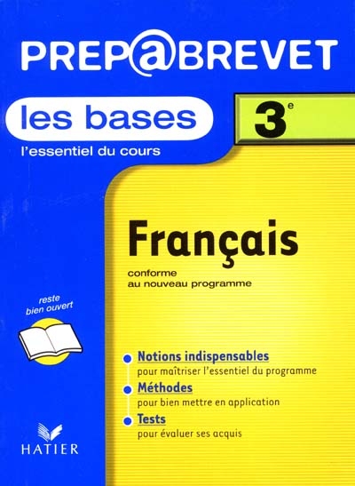 Français, 3e : les bases