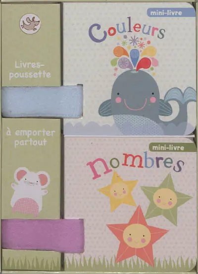 Livres-poussette à emporter partout : couleurs et nombres
