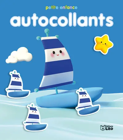 Autocollants petite enfance : voilier
