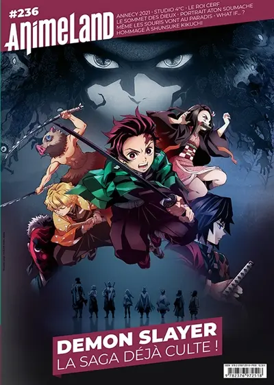 Anime land : le magazine français de l'animation, n° 236. Demon slayer : la saga déjà culte !