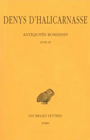 Antiquités romaines. Vol. 3