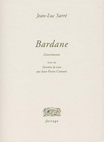 Bardanne : poèmes