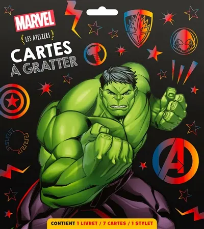 Marvel : cartes à gratter