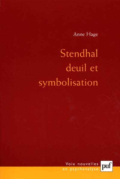 Stendhal, deuil et symbolisme