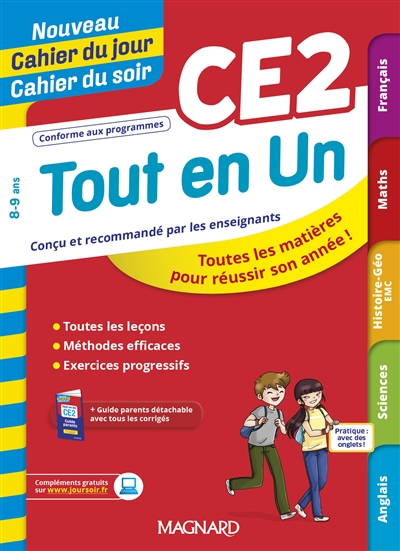 Tout en un, CE2, 8-9 ans :...