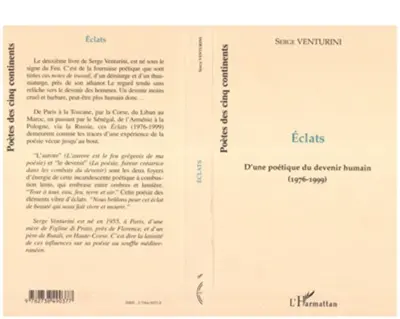 Eclats d'une poétique du devenir humain : 1976-1999