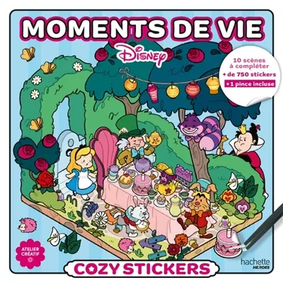 Cozy stickers Disney : Grands classiques : Moments de vie