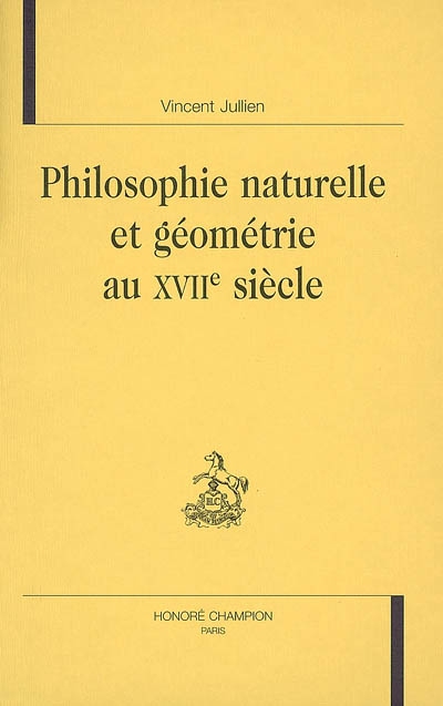 Philosophie naturelle et géométrie au XVIIe siècle