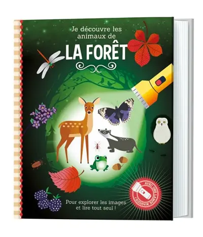 Je découvre les animaux de la forêt : pour explorer les images et lire tout seul !