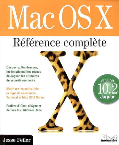 Mac OS X version 10.2 Jaguar
