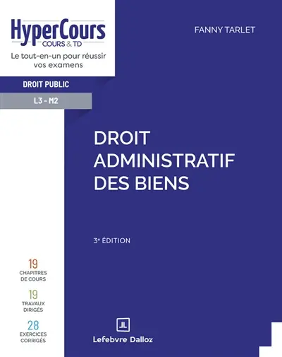 Droit administratif des biens : droit public, L3, M2
