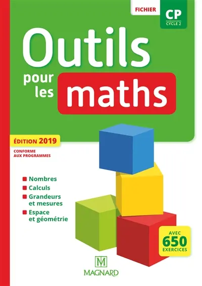 Outils pour les maths, fichier CP, cycle 2