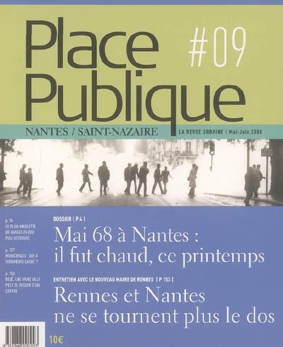 Place publique, Nantes Saint-Nazaire, n° 9. Mai 68 : de la mémoire à l'histoire