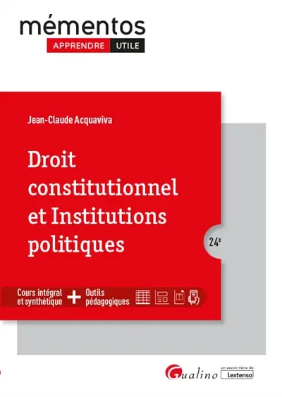Droit constitutionnel et institutions politiques : 2021-2022