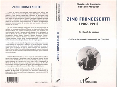 Zino Francescatti (1902-1991) : le chant du violon
