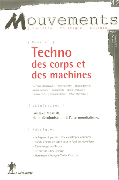Mouvements, n° 42. Techno, des corps et des machines
