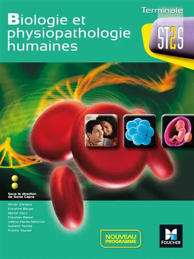 Biologie et physiopathologie humaines, terminale ST2S