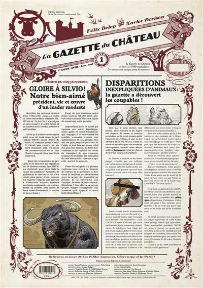 La gazette du château. Vol. 1
