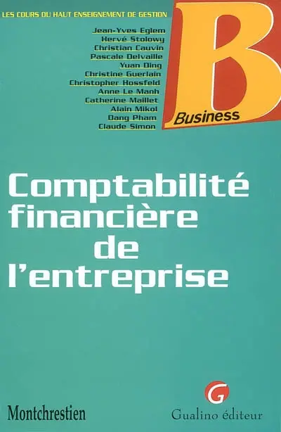 Comptabilité financière de l'entreprise