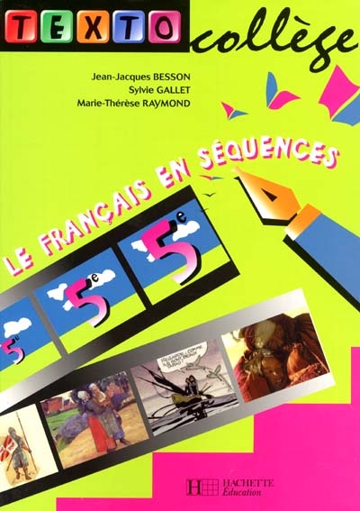 Texto collège 5e français : livre de l'élève