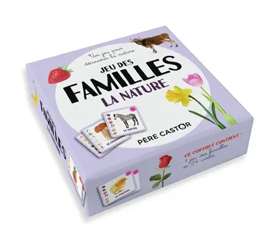 La nature : jeu des familles