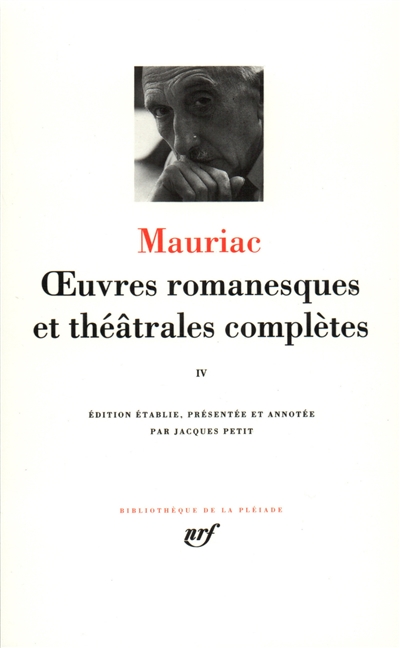 oeuvres romanesques et théâtrales complètes. vol. 4