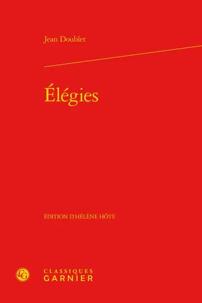 Elégies