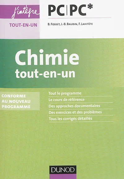 Chimie tout-en-un PC-PC*