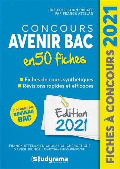 Concours Avenir bac en 50...