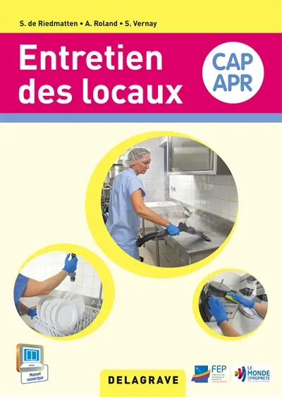 Entretien des locaux : CAP APR, agent polyvalent de restauration