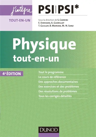 Physique tout-en-un, PSI-PSI*