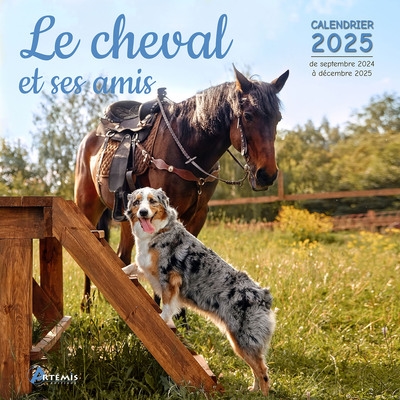 le cheval et ses amis : calendrier 2025 : de septembre 2024 à décembre 2025