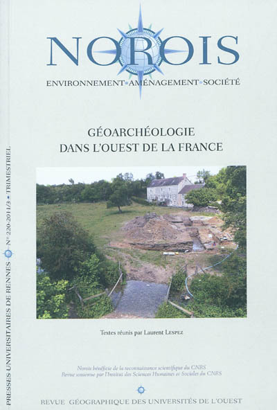 norois, n° 220. géoarchéologie dans l'ouest de la france