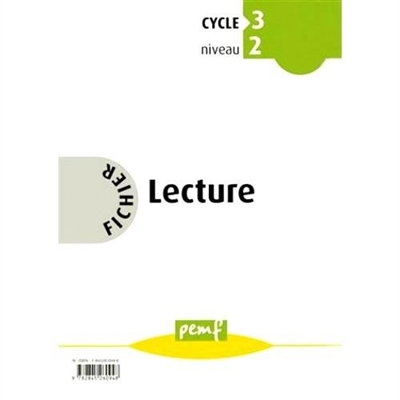 Fichier lecture, cycle 3 niveau 2 CE2