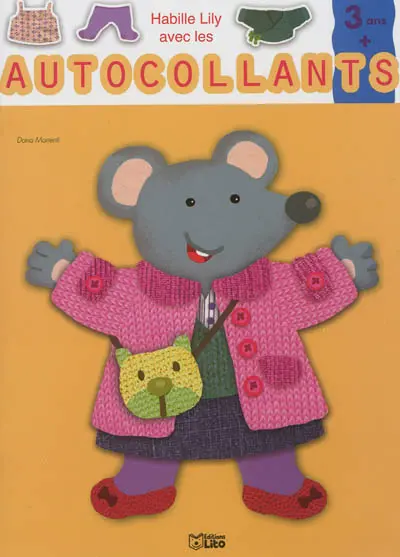 Habille Lily avec les autocollants