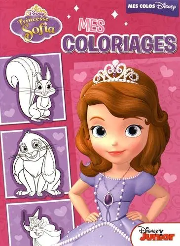 Princesse Sofia, mes coloriages