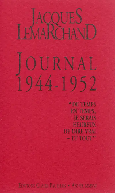 Journal. 1944-1952