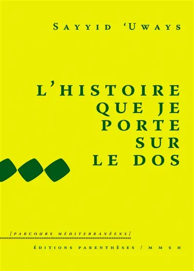 L'histoire que je porte sur le dos : mémoires