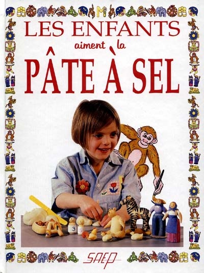 Les enfants aiment la pâte à sel