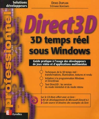 Direct 3D : 3D temps réel sous Windows