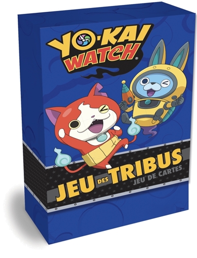 Yo-kai watch : boîte de cartes jeu des tribus
