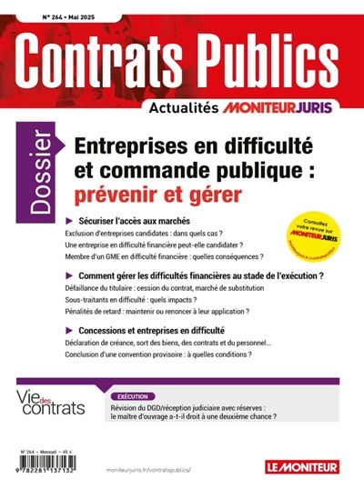 Contrats publics,...